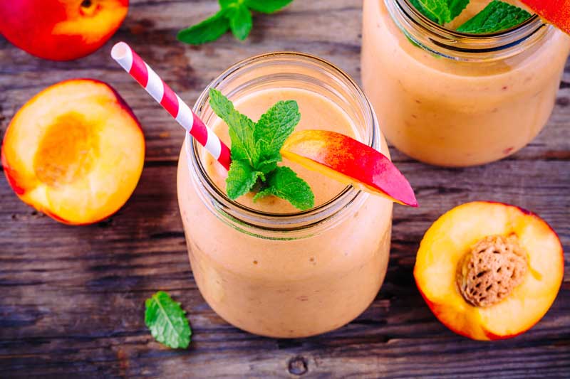 Nectarine smoothie